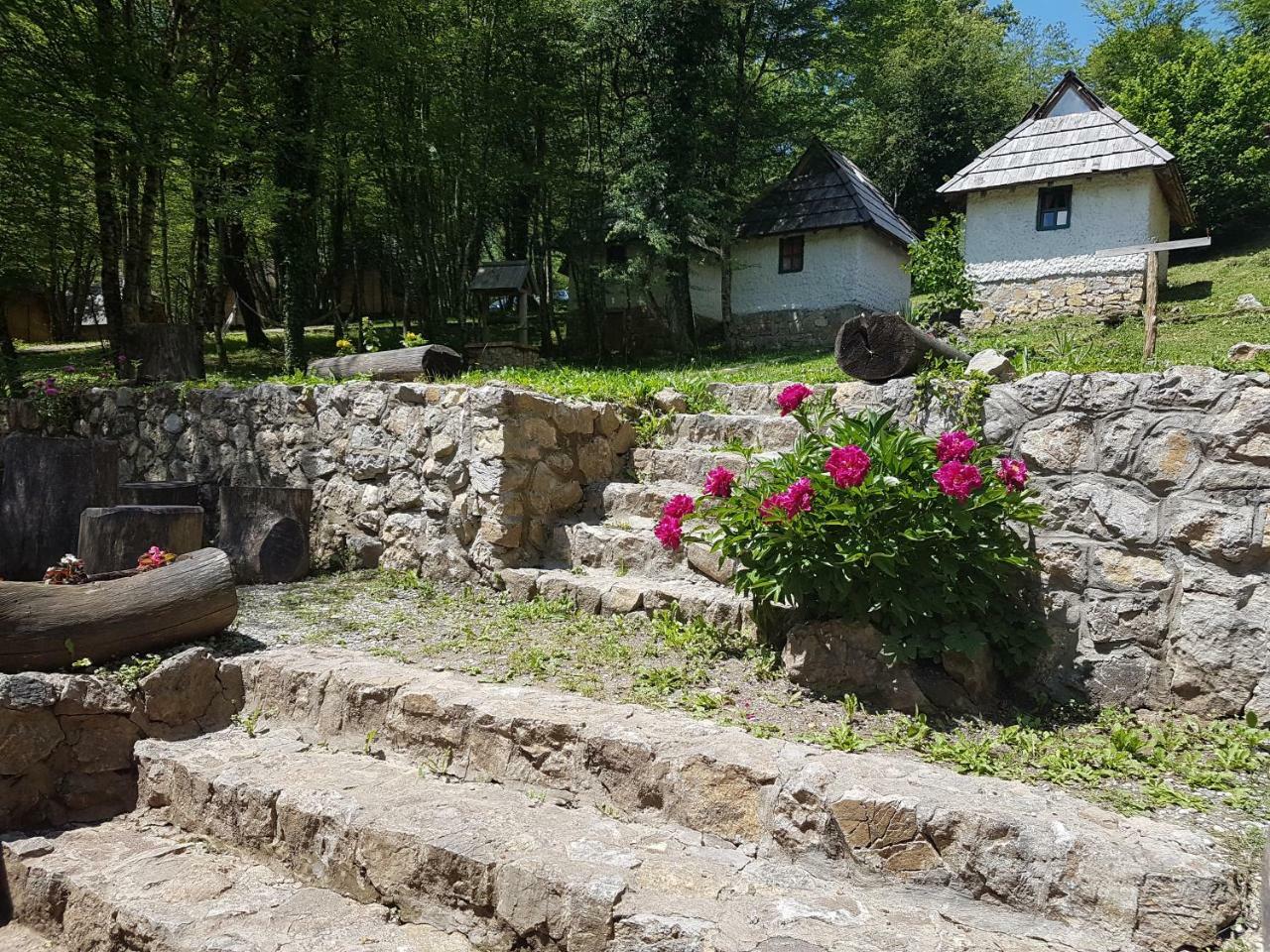 Camp Divlja Rijeka Hotell Hum Exteriör bild